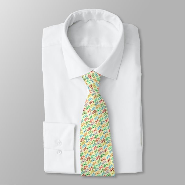 bicycles elegant man suit tie (Tied)