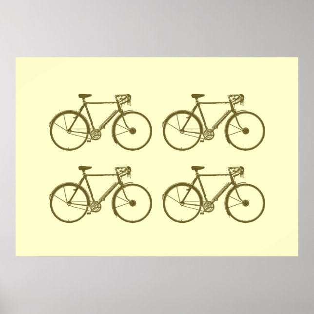 bicycles. print for walls (Front)