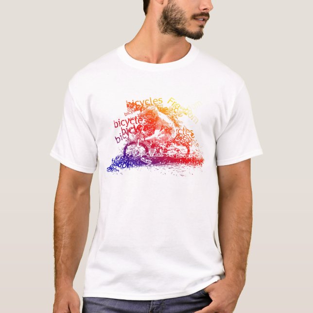 Bicycles set you free... T-Shirt (Front)