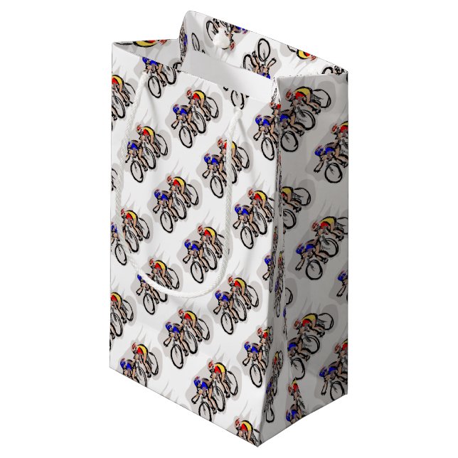 Bicycles Small Gift Bag (Front Angled)