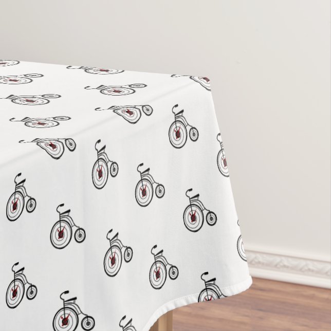 Bicycles Tablecloth Bike Your Colours (In Situ)