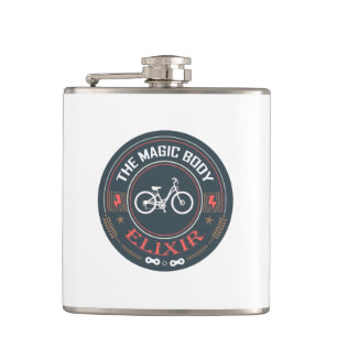 Bicycles, The Magic Body Elixir Hip Flask