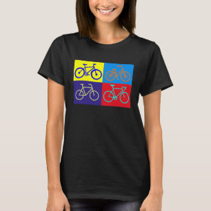 bicycling accessories bicycle cycling cyclists art T-Shirt