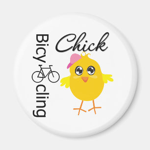 Bicycling Chick Magnet