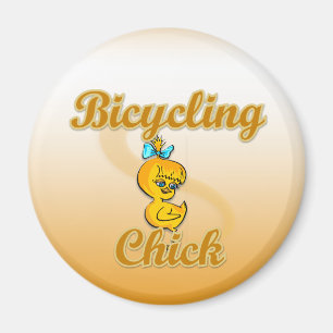 Bicycling Chick Magnet