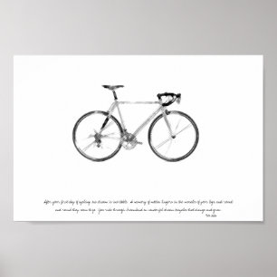 bicycling poster