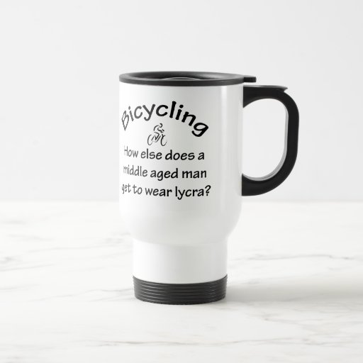 Image of Bicycling Travel Mug