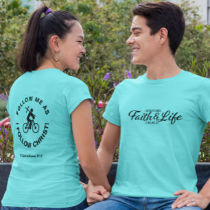 Bicycling with Christ Church Group T-Shirt
