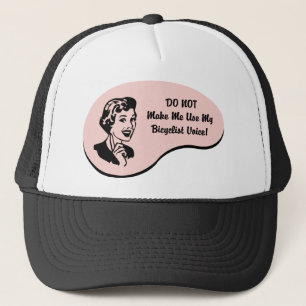 Bicyclist Voice Trucker Hat