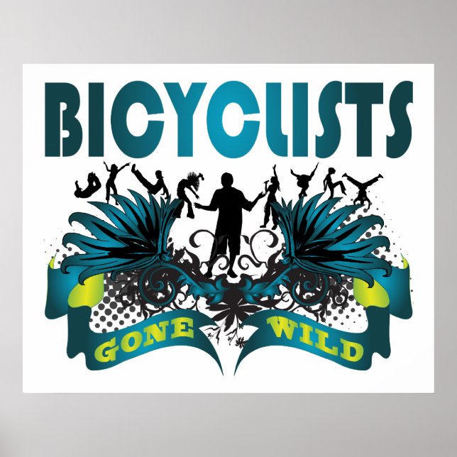 Bicyclists Gone Wild Poster (Front)