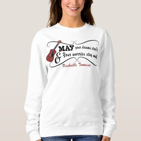 Bid Dreams Small Worries Women's Basic Sweatshirt