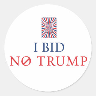Bid No Trump Sticker