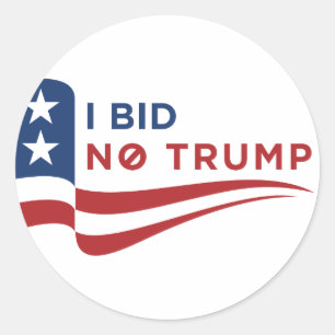 Bid No Trump Sticker
