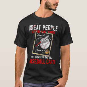 Bid on a baseball card Sports card collector T-Shirt