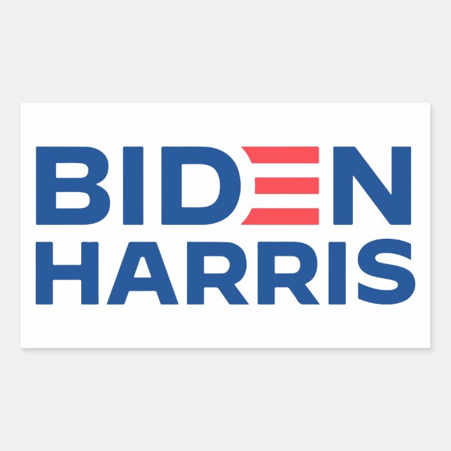 Bidden/Harris 2020 Rectangular Sticker (Front)