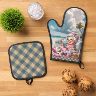 Biddie Buddies Brand - Webby's Oven Mitt & Pot Holder Set