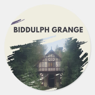 Biddulph Grange Classic Round Sticker