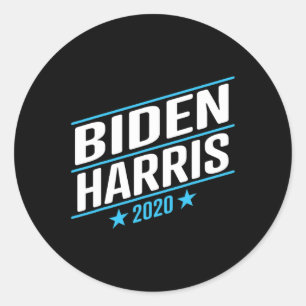 Biden 2020 And Kamala Harris On The One Ticket 2  Classic Round Sticker