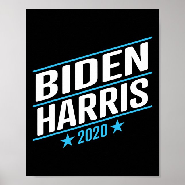Biden 2020 And Kamala Harris On The One Ticket 2  Poster (Front)