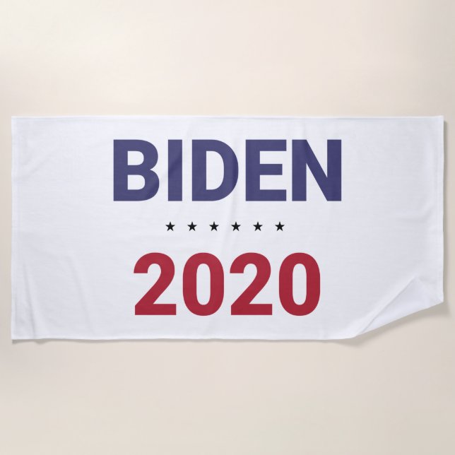 Biden 2020 beach towel (Front)