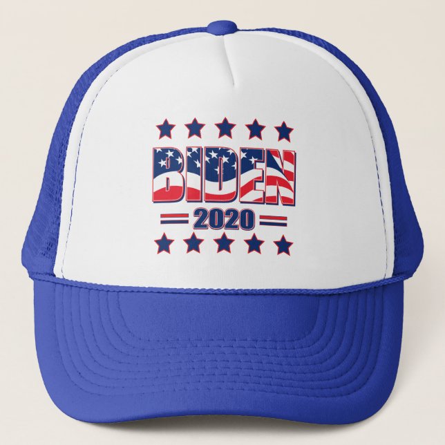 BIDEN-2020-Joe Biden for President Trucker Hat (Front)