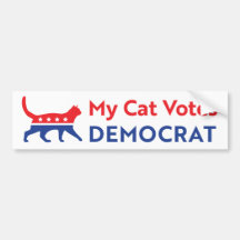 Biden 2020 - My Cat Votes Democrat