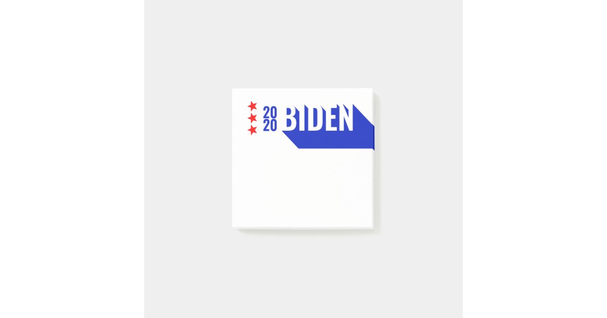 Biden 2020 Presidential Democrat Election Vote Post-it ...