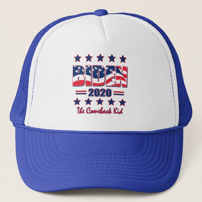 BIDEN-2020 TRUCKER HAT (Front)