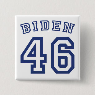 BIDEN 46 15 CM SQUARE BADGE