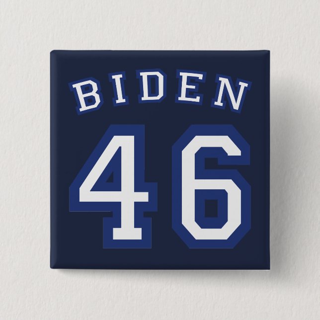 BIDEN 46 15 CM SQUARE BADGE (Front)