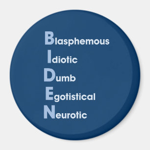 Biden Acronym Magnet