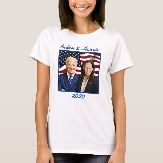Biden and Harris US Presidential Election 2020 T-Shirt (Front)
