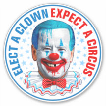 Biden clown face Funny Biden Pro trump 2024