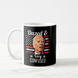 Biden Dazed And Very Confused Tiedye Anti Joe Bide Coffee Mug