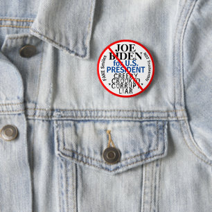 Biden Democrati 6 Cm Round Badge
