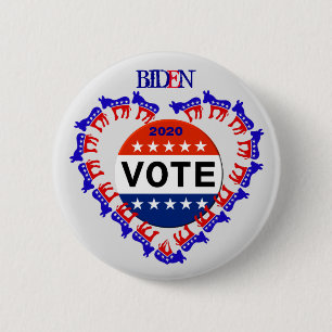 Biden - Democratic Vote Button