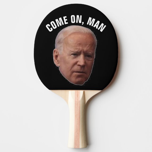 BIDEN FUNNY PING PONG PADDLES (Front)