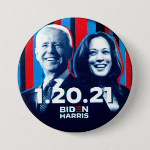 Biden Harris 1.20.21. 7.5 Cm Round Badge