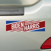 Biden Harris 2020 Bumper Sticker (On Car)