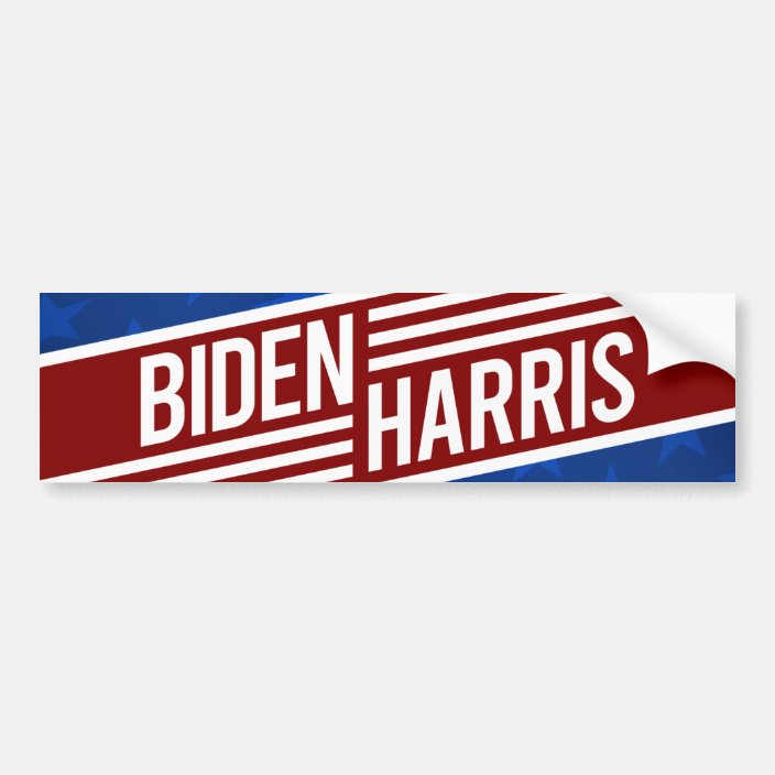 Biden Harris 2020 Bumper Sticker | Zazzle.co.uk