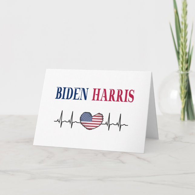 Biden Harris 2020 Card (Front)