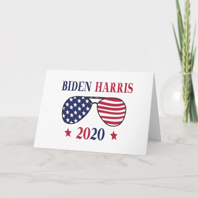Biden Harris 2020 Card (Front)