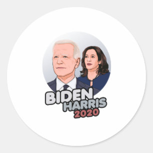 BIDEN HARRIS - 2020 CLASSIC ROUND STICKER
