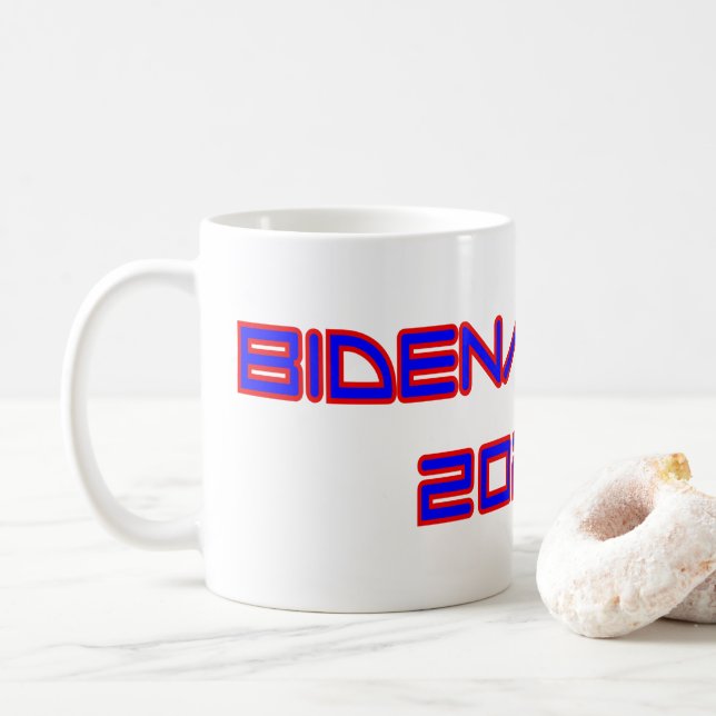 Biden/Harris 2020 Coffee Mug (With Donut)