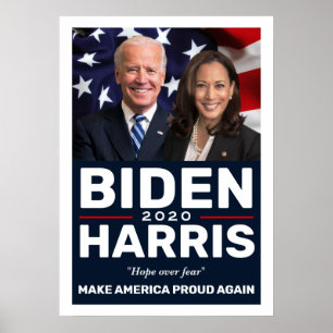 Biden Harris 2020 Collectable Keepsake Photo Poster