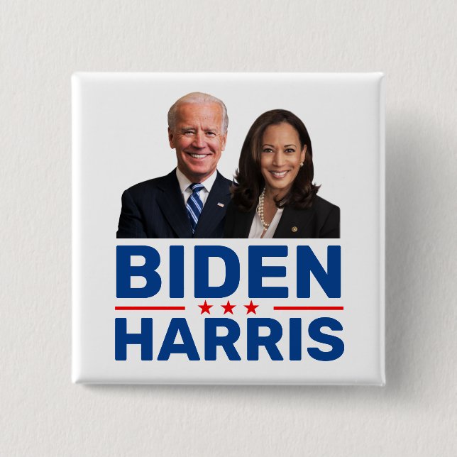 Biden Harris 2020 Collectible Campaign Buttons (Front)