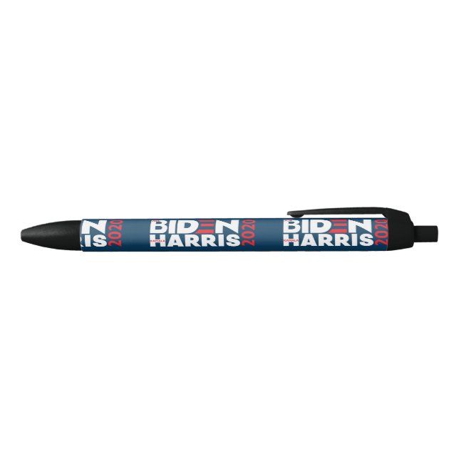 Biden / Harris 2020 Election Campaign Ballpoint Black Ink Pen (Top)
