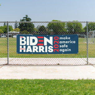 Biden Harris 2020 Election Campaign Indoor Outdoor Banner