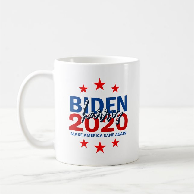 Biden Harris 2020 Election Cool Campaign Coffee Mug (Left)