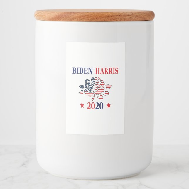 Biden Harris 2020 Food Label (Front)